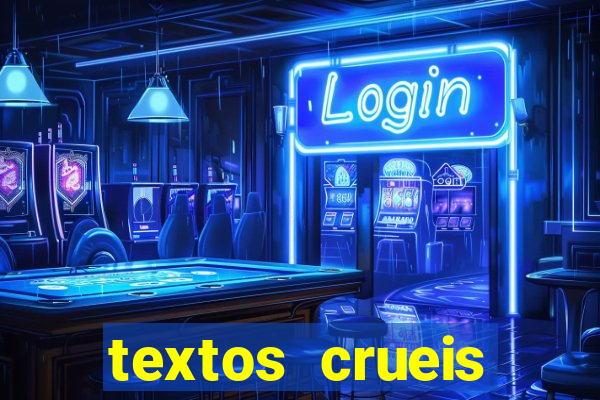 textos crueis demais pdf